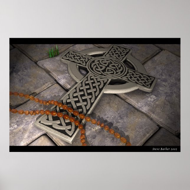 Poster Croix celtique (Devant)
