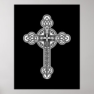 Poster Croix celtique