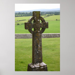Poster Croix celtique Irlande