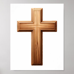 Poster Croix chrétienne