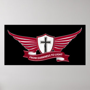 Poster Croix chrétienne