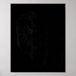 Poster Croix Chrétienne Homme Dieu Mari Foi Design
