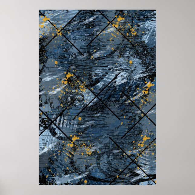 Poster Croix de crise moderne (Devant)