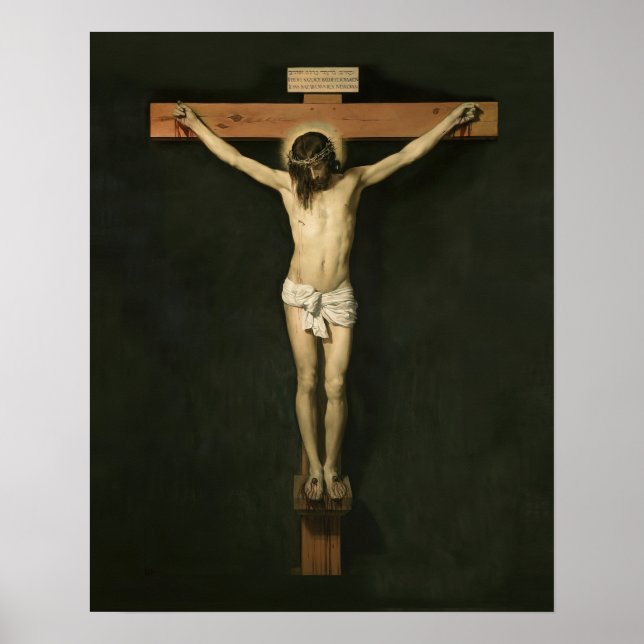 Poster Croix de crucifixion de Jésus Crucifié Imprimer l' (Devant)