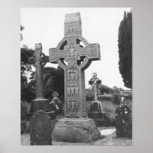 Poster Croix du IXe siècle d'Irlande