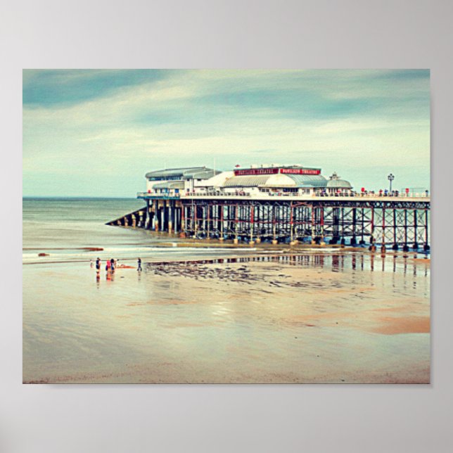 Poster Cromer Pier Nord Norfolk (Devant)