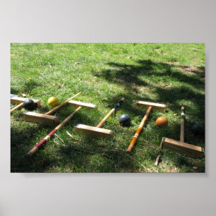 Poster Croquet