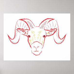 Poster croquis