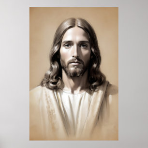 Poster Croquis de Jésus 6