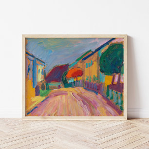 Poster Croquis de Murnau   von Jawlensky