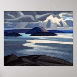Poster Croquis Lake Superior   Lawrence Harris  