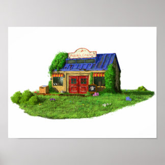 Poster Crossing animal - La nourrice de Nook abandonnée