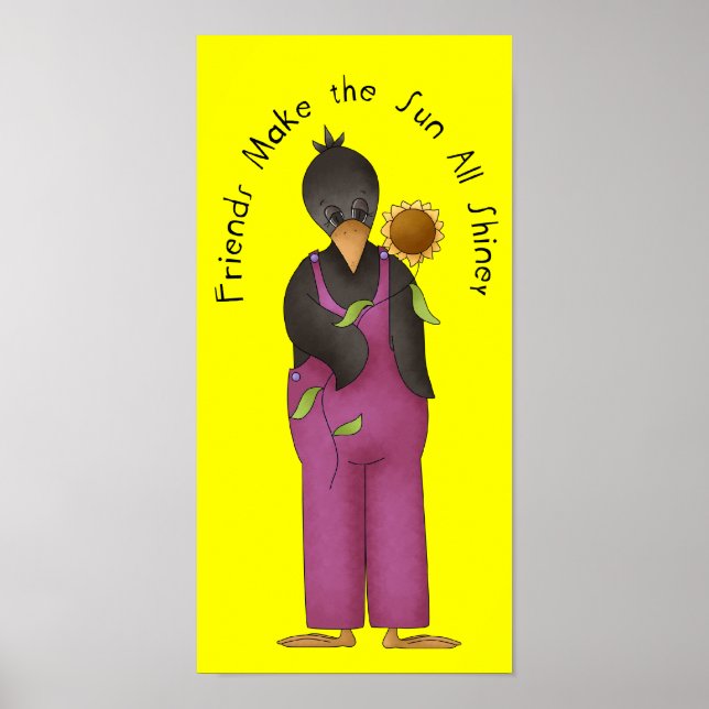 Poster Crow de l'amitié (Devant)