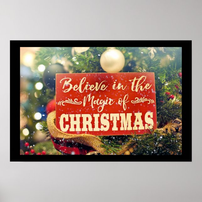 POSTER CROYEZ À LA MAGIE DE NOËL (Devant)