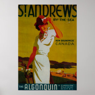 Poster Cru PosterEurope d'algonquin de Saint Andrews