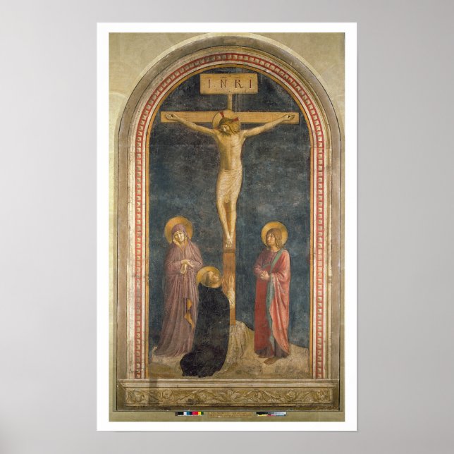 Poster Crucifixion avec la Vierge, SS. John the Evangeli (Devant)