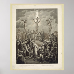 Poster Crucifixion de Christ die Kreuzigung Jesu Christi