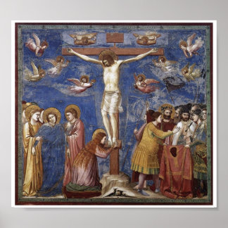 Poster Crucifixion de l'affiche Art de Jésus Christ