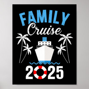 Poster Cruise familiale 2025 Store Family Cruise 2025 Uni