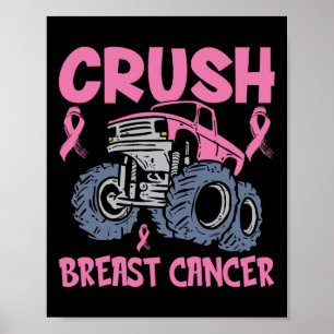 Poster Crush Cancer du sein Sensibilisation Camion Femmes