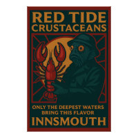Crustacés à marée rouge - La délicieuse cuisine d'
