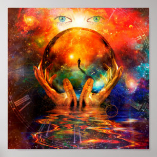 Poster Crystal ball