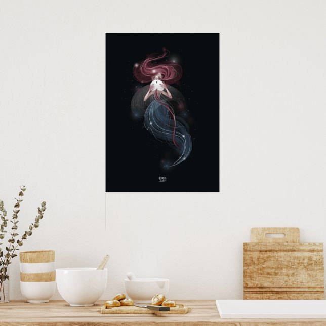 Poster CRYSTAL JELLYFISH par Alexandra Dikaia (Cuisine)