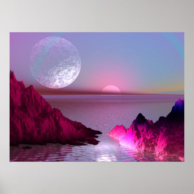 Poster Crystal Planet (Devant)