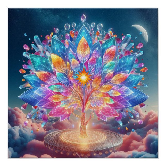 Poster Crystal Tree (Devant)