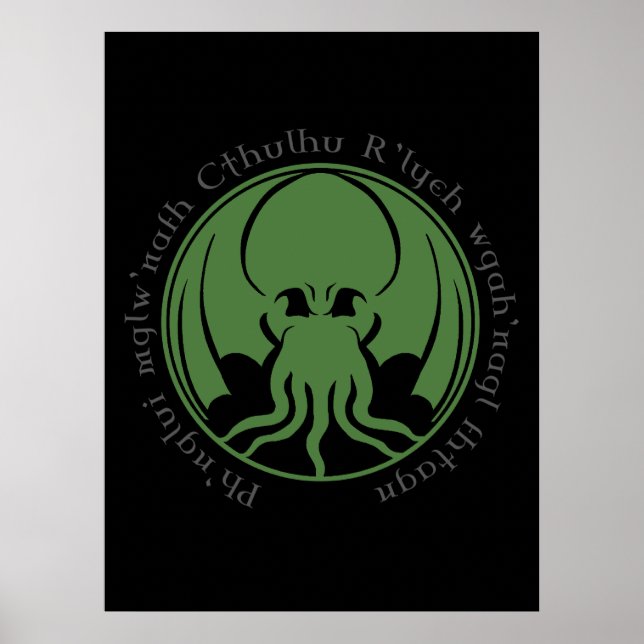 Poster Cthulhu (Devant)
