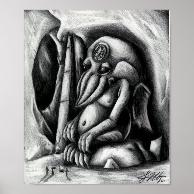 Poster Cthulhu (Devant)