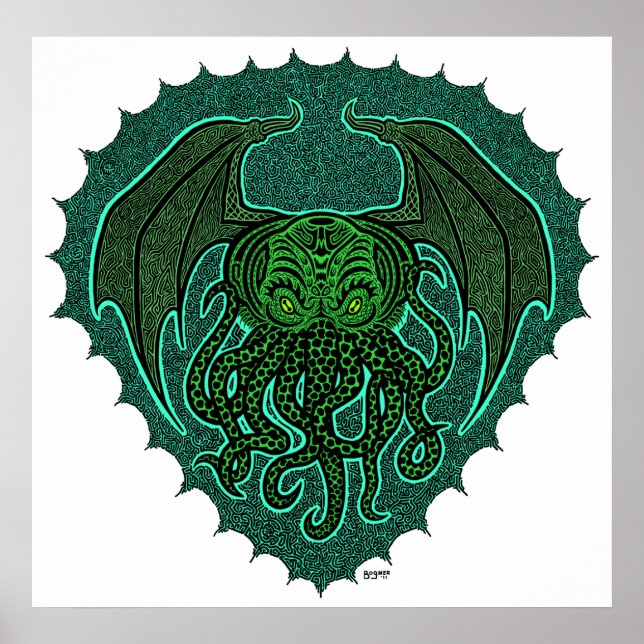 Poster Cthulhu Folie (Devant)