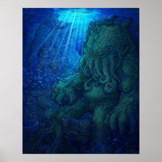 Poster - Cthulhu - Le Sleeper