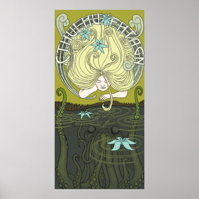 Poster cthulhu nouveau (Devant)