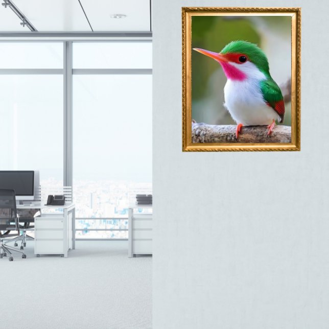 Poster Cuban tody  (Créateur téléchargé)