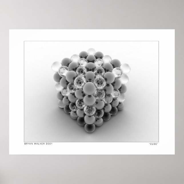 Poster Cube (Devant)