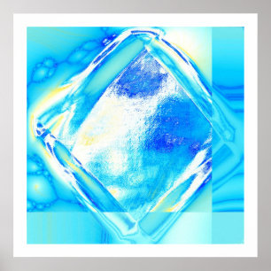 Poster Cube de glace