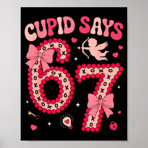 Poster Cud dit 67 Soixante-Sept Saint-Valentin Garçons Fi