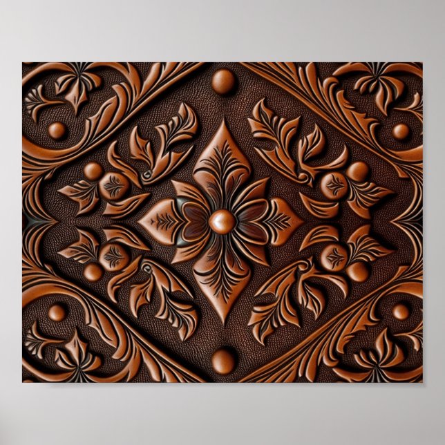 Poster Cuir à outils Faux (Devant)