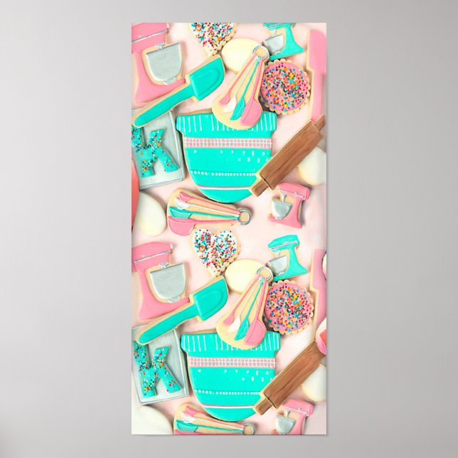Poster Cuisine Cookies étui téléphonique, Outil de cuisso (Devant)