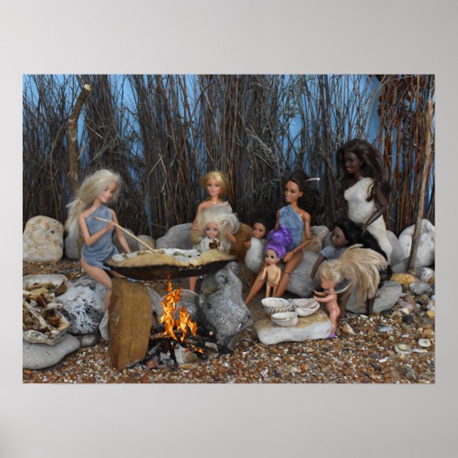 Poster Cuisine pour la tribu (Devant)