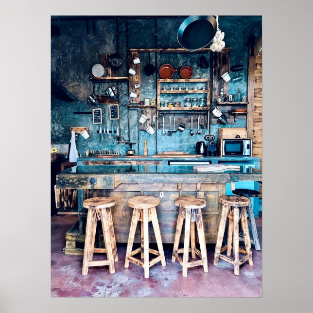 Poster "Cuisine Vintage" (Devant)