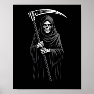 Poster Cuite Grave Reaper Éffrayant Grave Candy Digger Mo