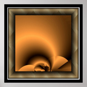 Poster Cuivre Florescence.
