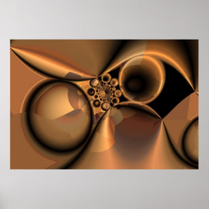 Poster Cuivre quelque chose