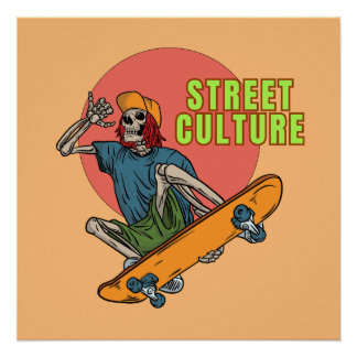 Poster Culture de rue