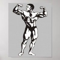culturiste musculaire homme humain