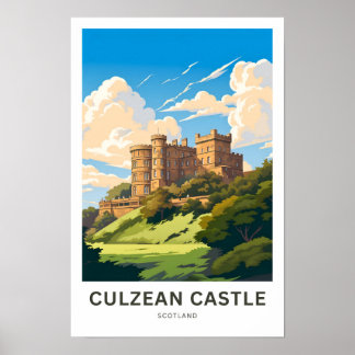 Poster Culzean Castle Scotland