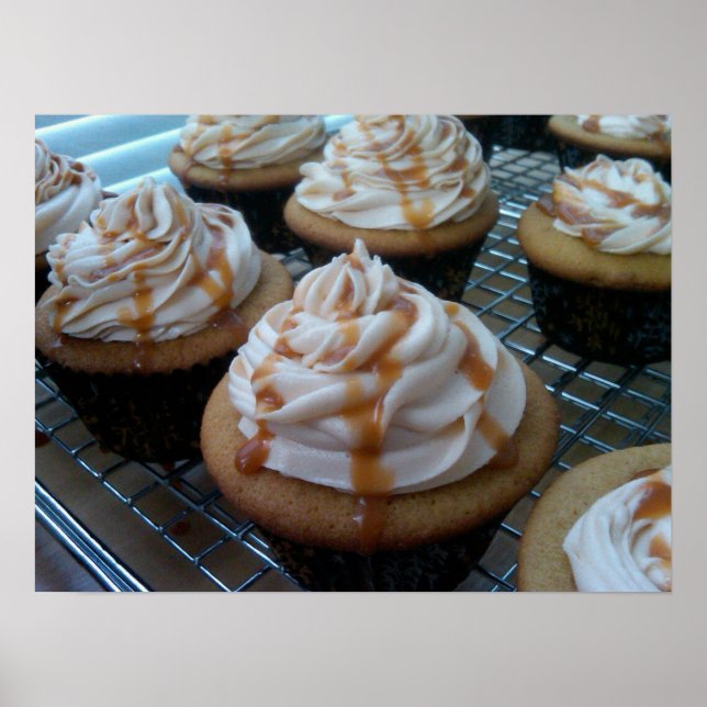 Poster Cupcakes/Baker (Devant)