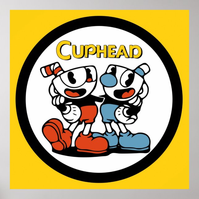 Poster CUPHEAD Cuphead Mugman (Devant)
